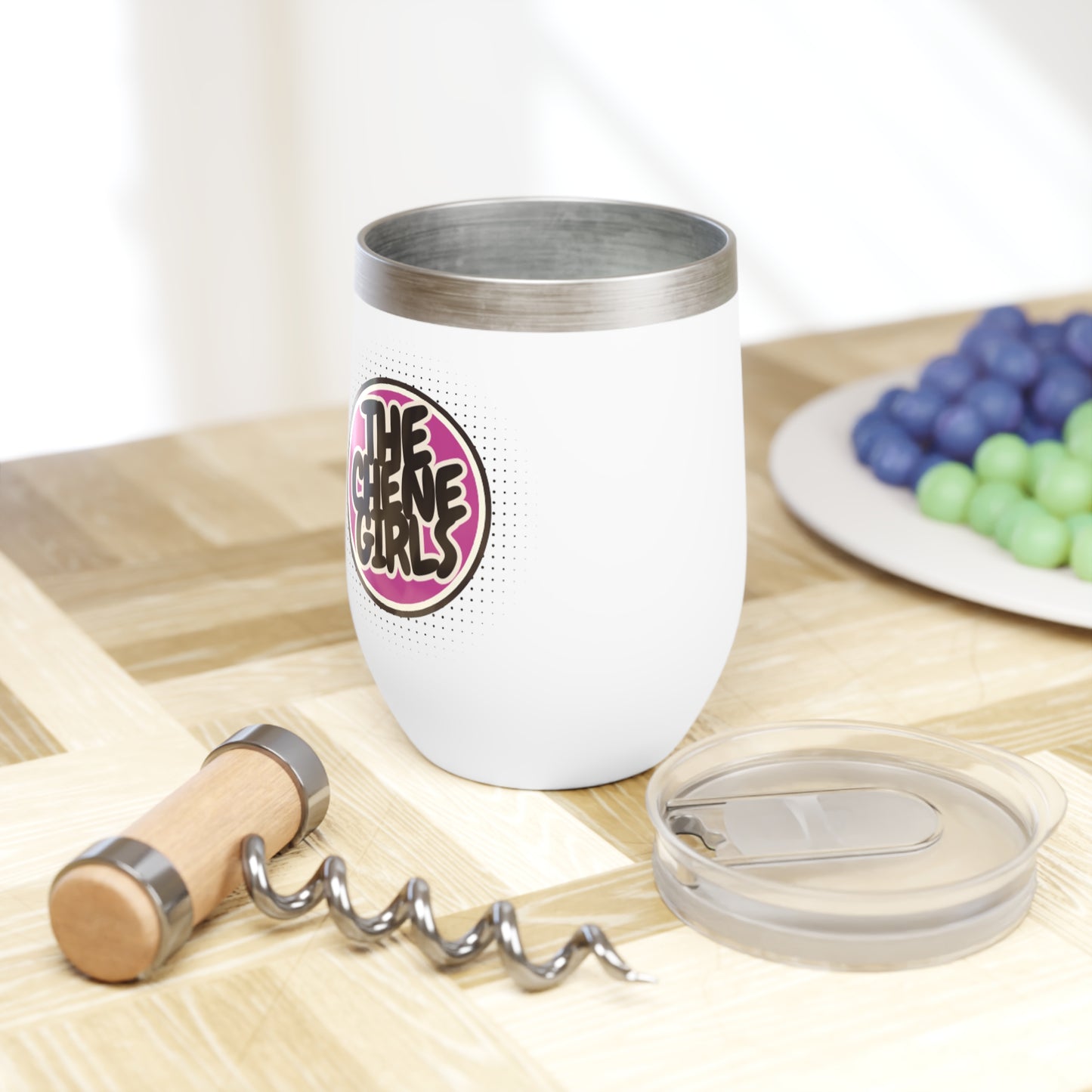 DID SOMEONE SAY WINE NIGHT - THE CHENE GIRLS - WINE TUMBLER