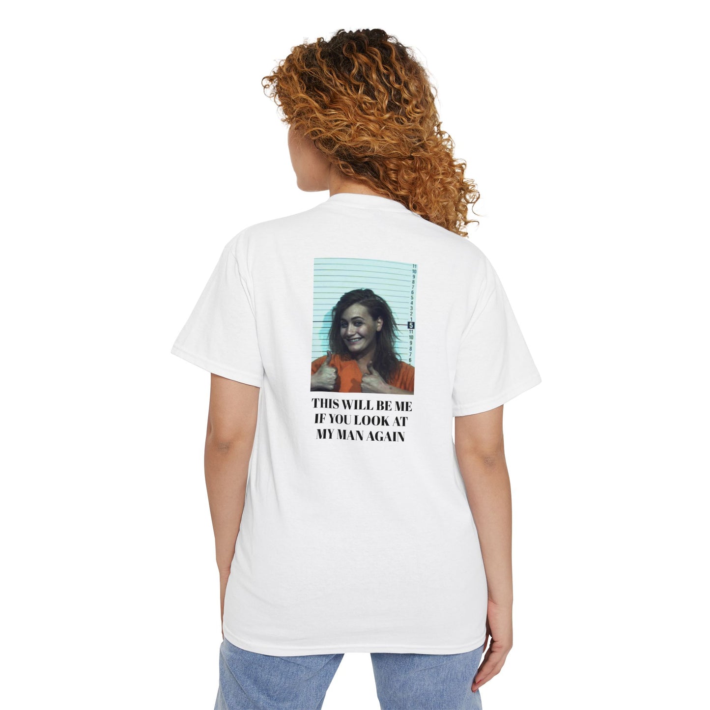 DONT LOOK AT MY MAN - THE CHENE GIRLS - POCKET TEE